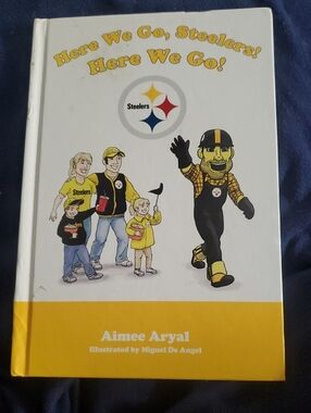 Steelers Childrens Book Yellow Black